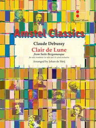 cover Clair de Lune Concert Band sheet music cover